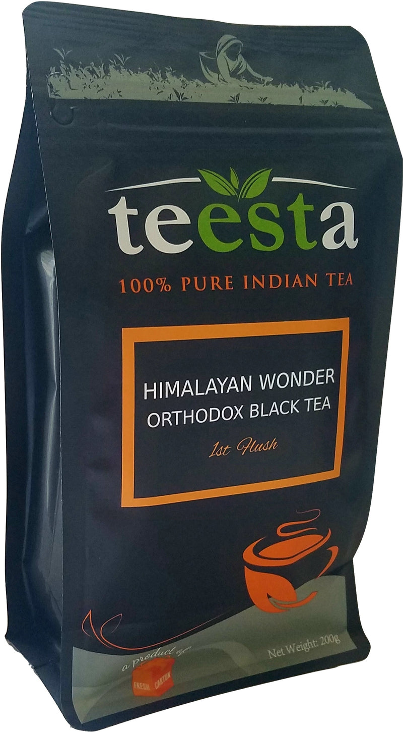 First Flush Organic - Himalayan Wonder Orthodox Black Tea - FTGFOP1 CH - Freshcarton